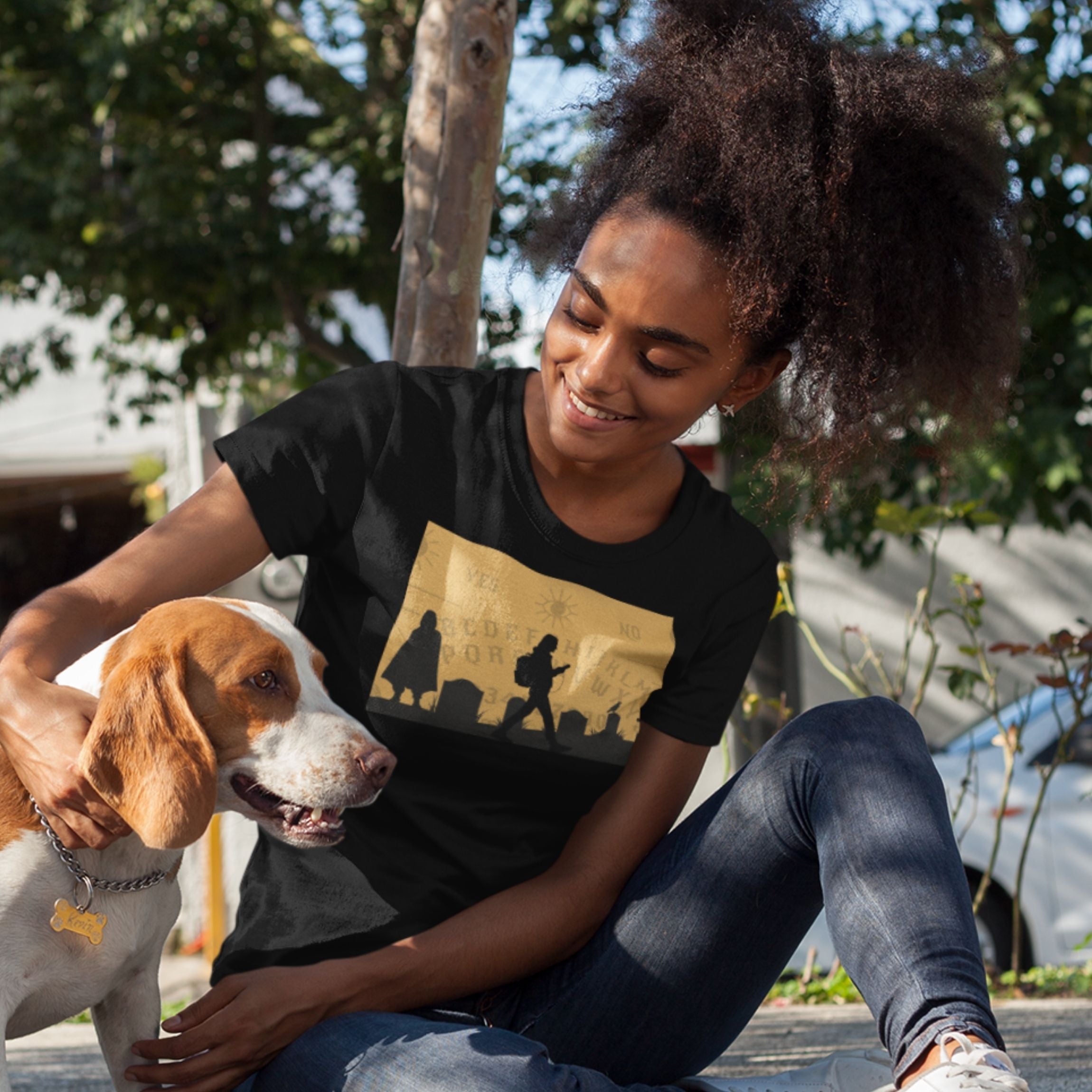 The Girl Who Speaks to the Dead Unisex T-Shirt