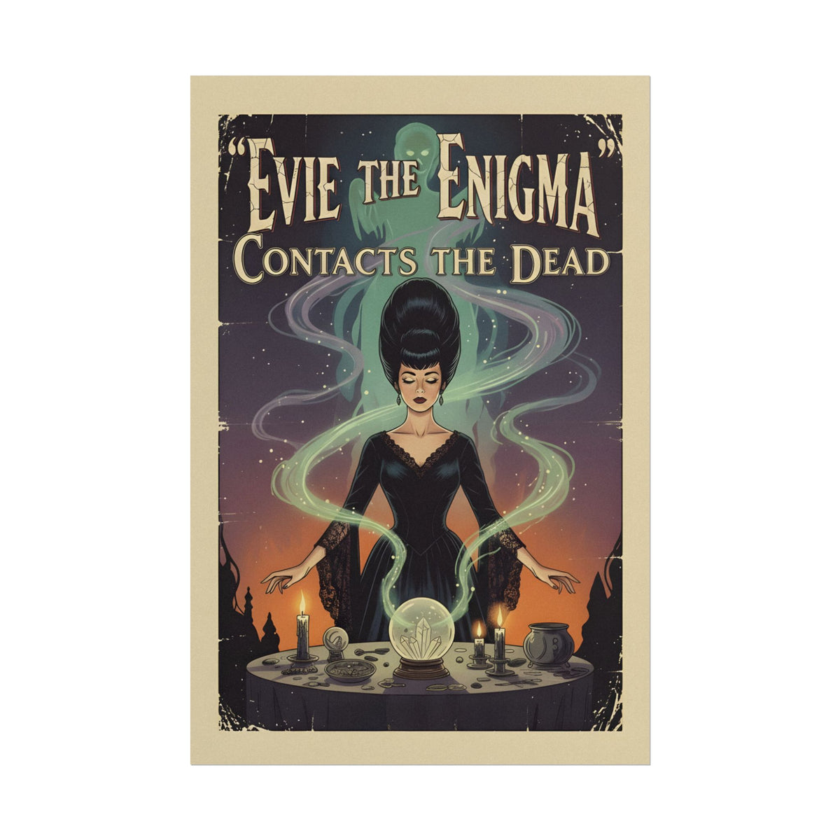 Evie the Enigma Poster