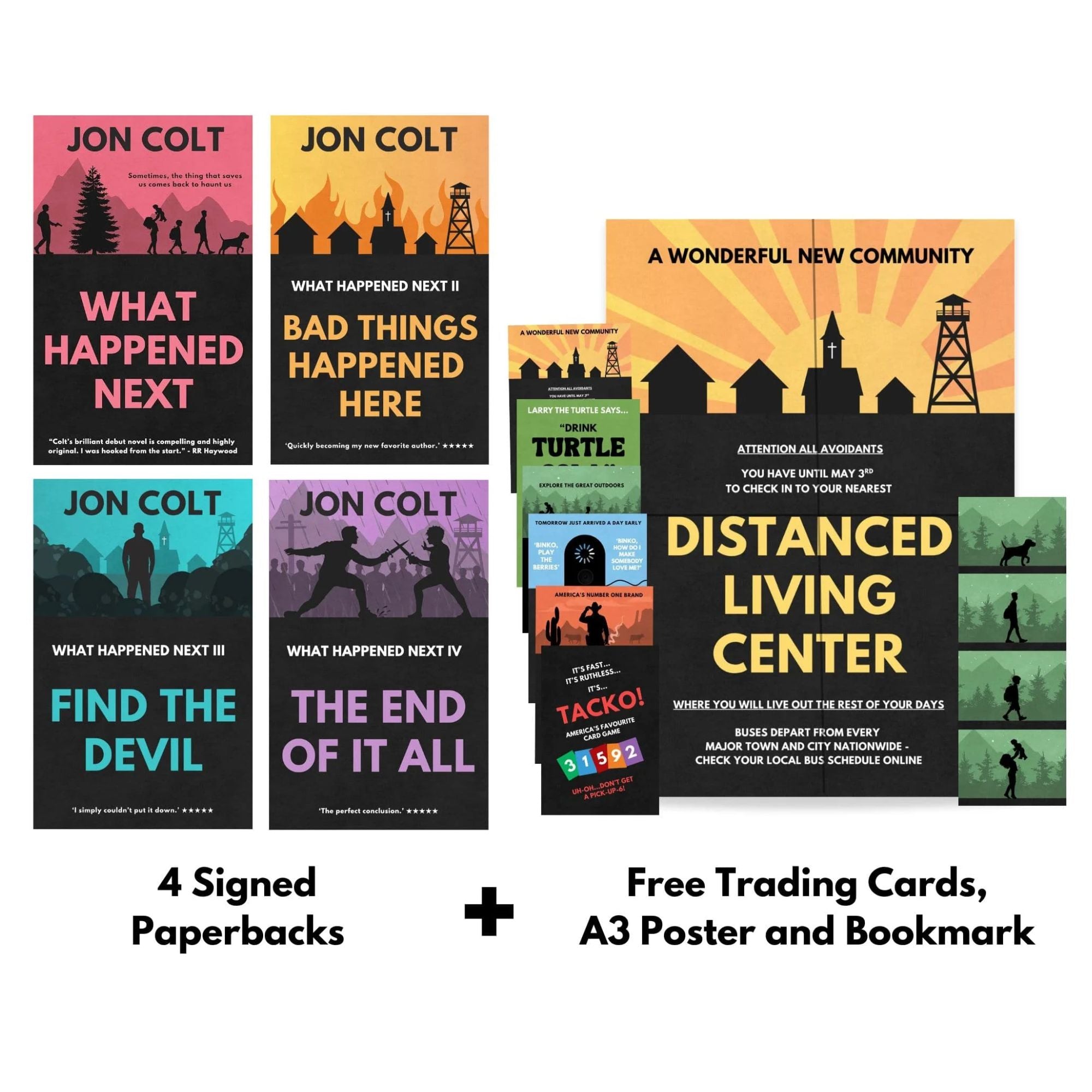 What Happened Next - Complete Series - Signed Paperbacks