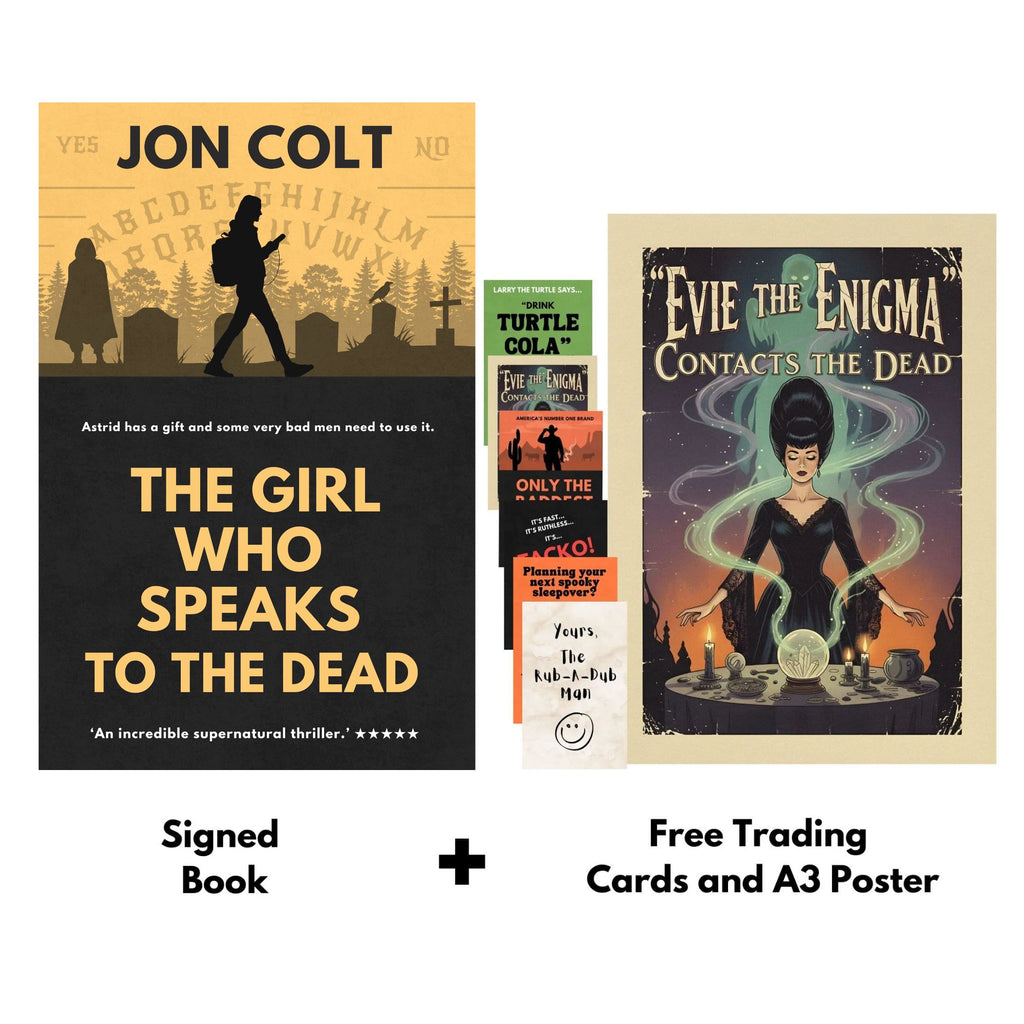 The Girl Who Speaks to the Dead - Signed Paperback