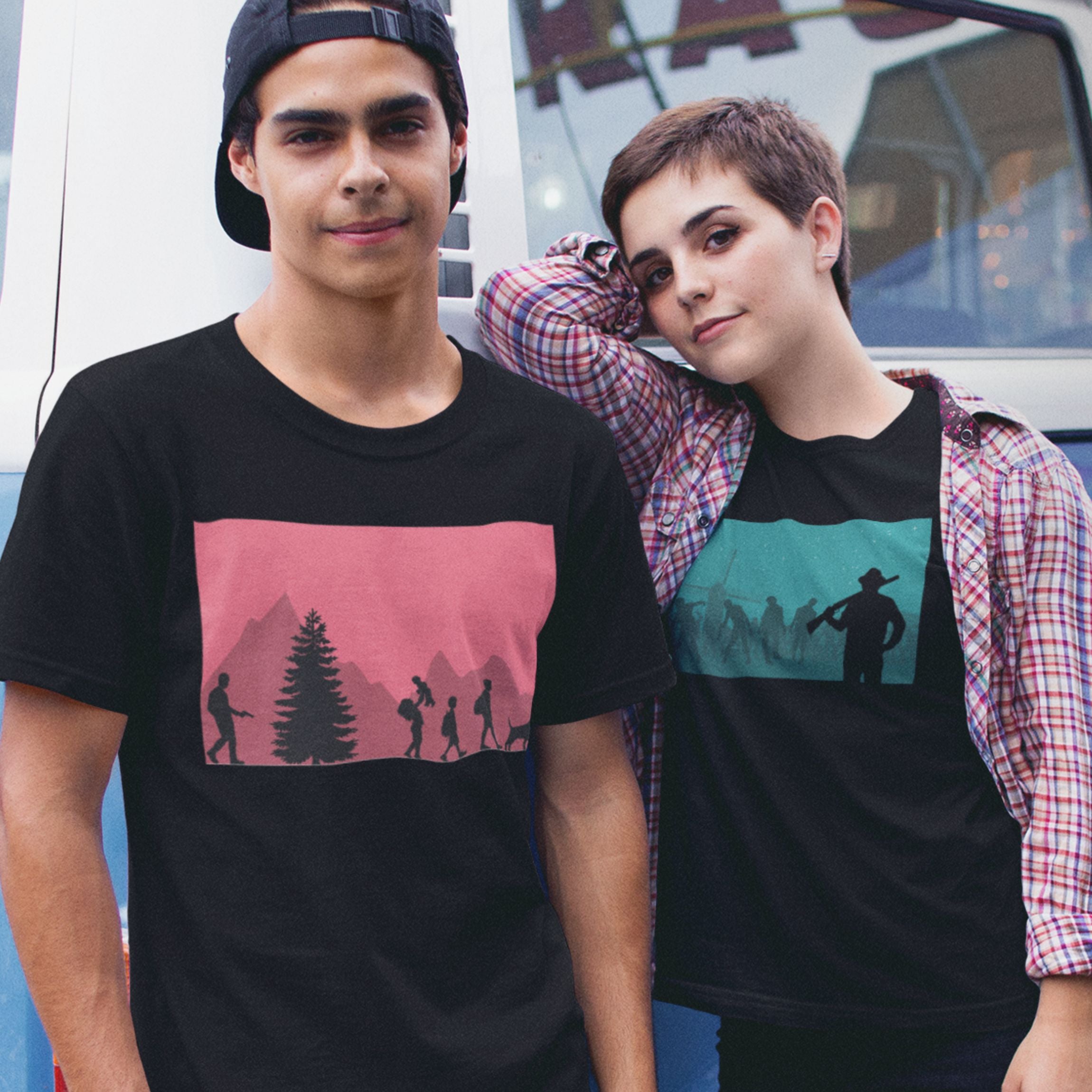 Zombies on the Farm Unisex T-Shirt